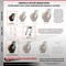 Service Caster 6 Inch Extra Heavy Duty High Temp Phenolic Wheel Swivel Caster with Brake SCC SCC-KP92S630-PHRHT-SLB - alternate 5